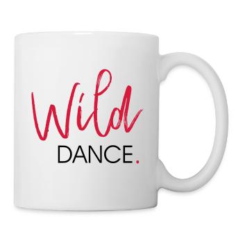 Wild DANCE - Dance Shirt - Tasse - Weiß - Rechts