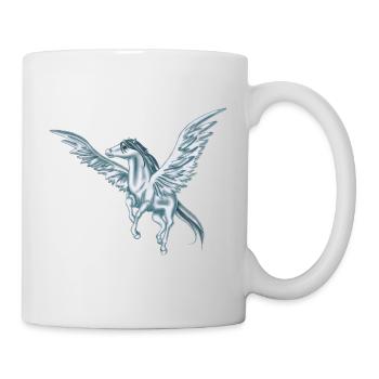 Flying Pegasus - Mug - white - Right
