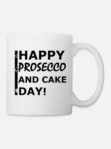 Happy Prosecco - Tasse - Weiß