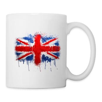 Union Jack Graffiti - Mug - white - Right