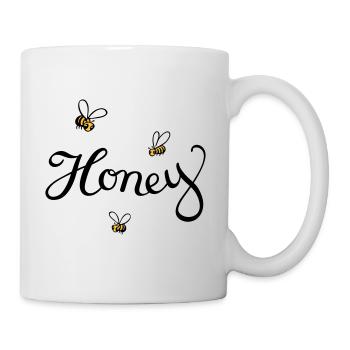 abeille - Mug blanc - blanc - Droite