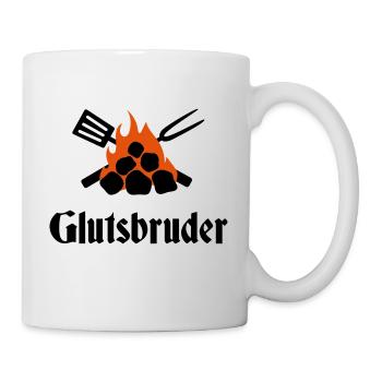 Glutsbruder - Tasse - Weiß - Rechts