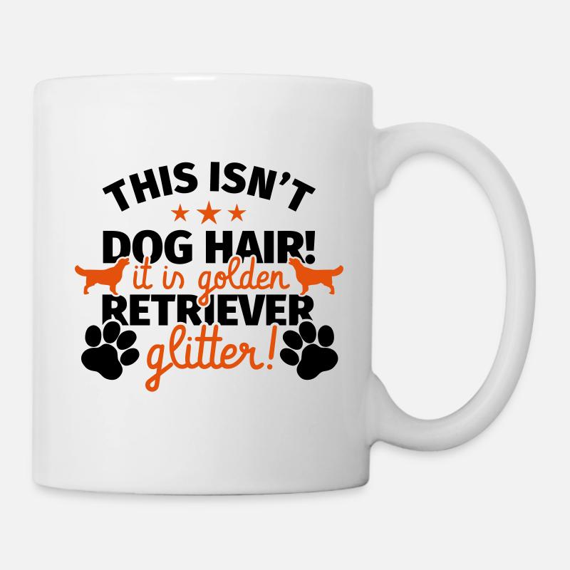 Golden Retriever Geschenk lustige Sprüche - Tasse - Weiß