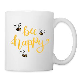 être heureux - Mug blanc - blanc - Droite