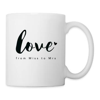 Bride Design from Miss to Mrs. by Constant Love® - Mug - white - Right