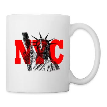 New York - Mug blanc - blanc - Droite