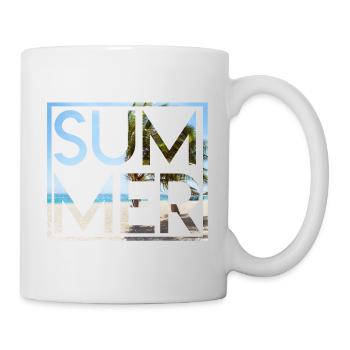 Summer - Mug blanc - blanc - Droite