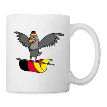 Deutschland Adler - Tasse - Weiß - Rechts