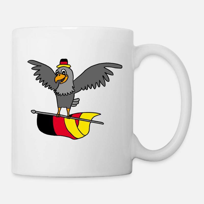 Deutschland Adler - Tasse - Weiß