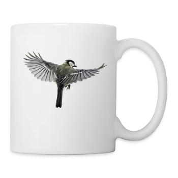 oiseau - Mug blanc - blanc - Droite