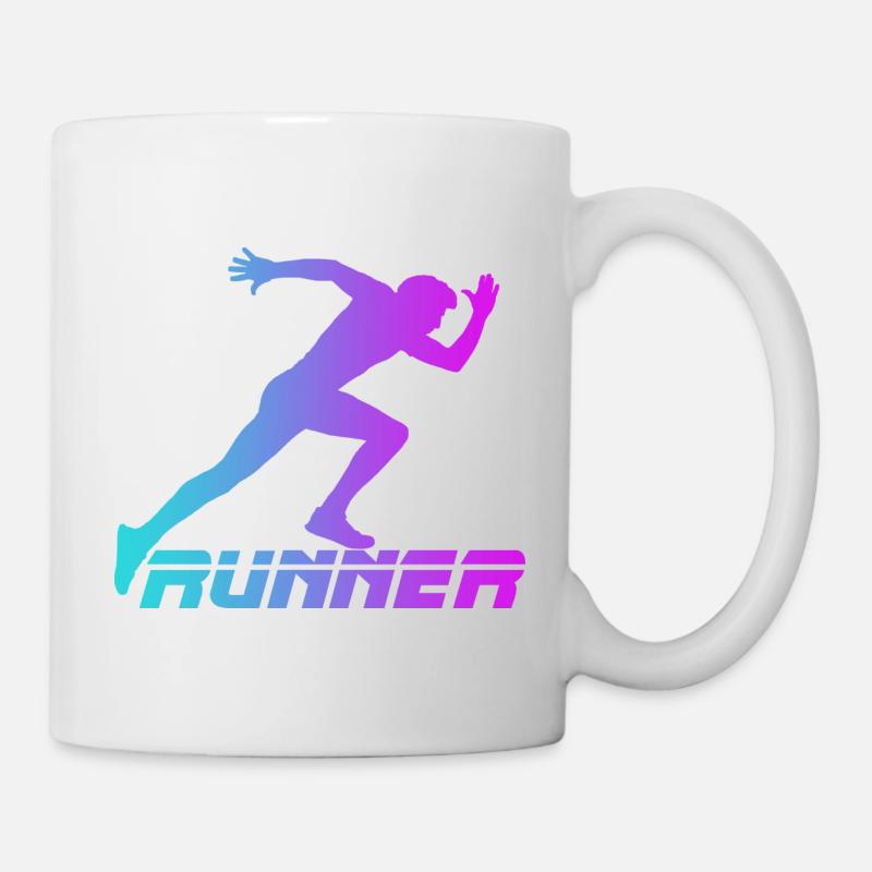 Runner - Tasse - Weiß