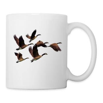 canards - Mug blanc - blanc - Droite