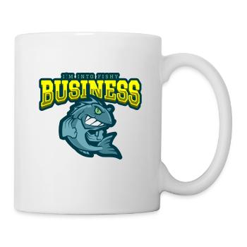 Fishy Business - Mug - white - Right