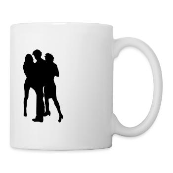 blond girls - Tasse - Weiß - Rechts