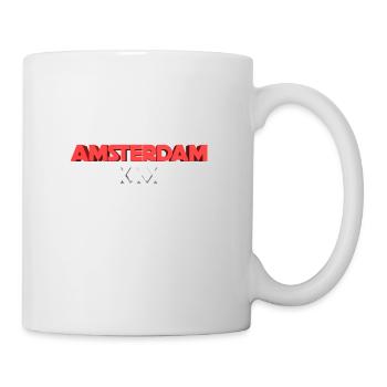 Amsterdam XXX - Tasse - Weiß - Rechts