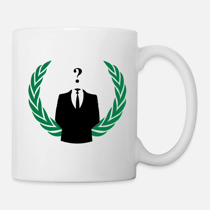 anonymous color - Mug blanc - blanc