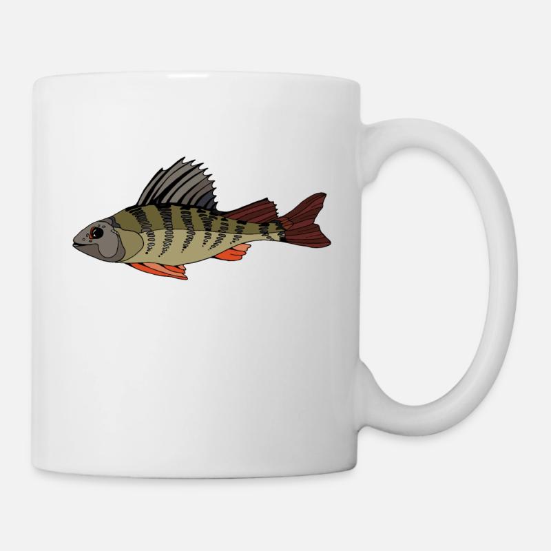 Poissons - Mug blanc - blanc