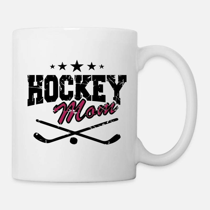 Hockey Mom - Tasse - Weiß