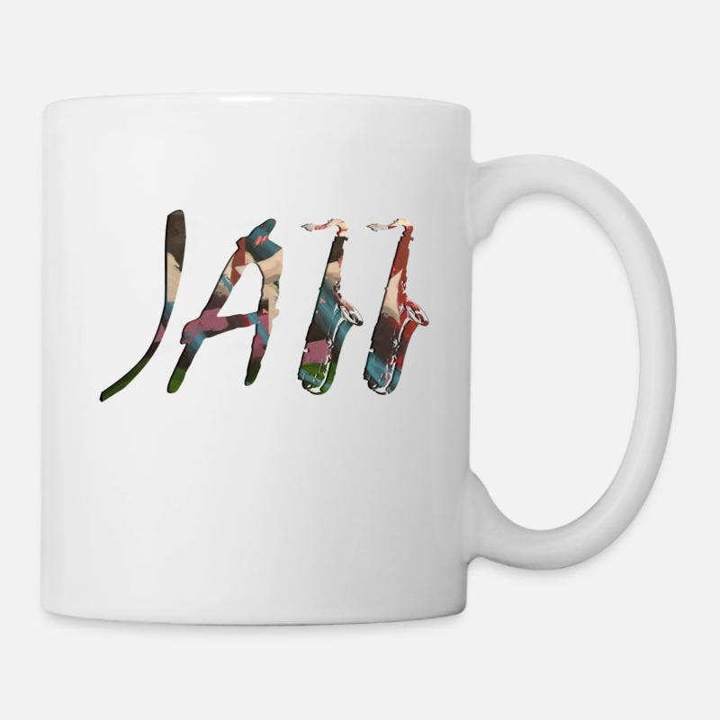 Jazz - Mug blanc - blanc