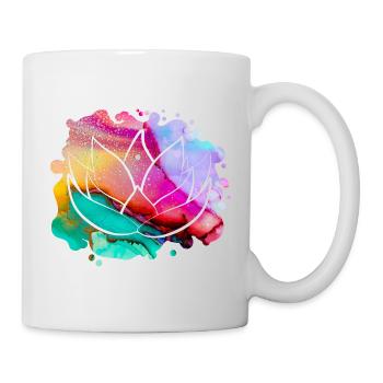Lotus flower - Mug - white - Right