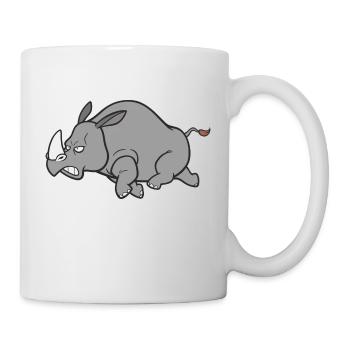 nashorn - Tasse - Weiß - Rechts