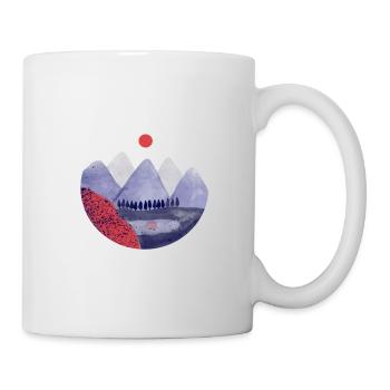 Sunset in Japan - Mug - white - Right