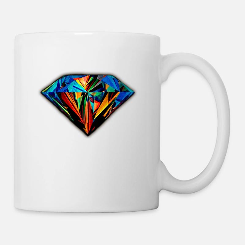 Diamond - Mug - white