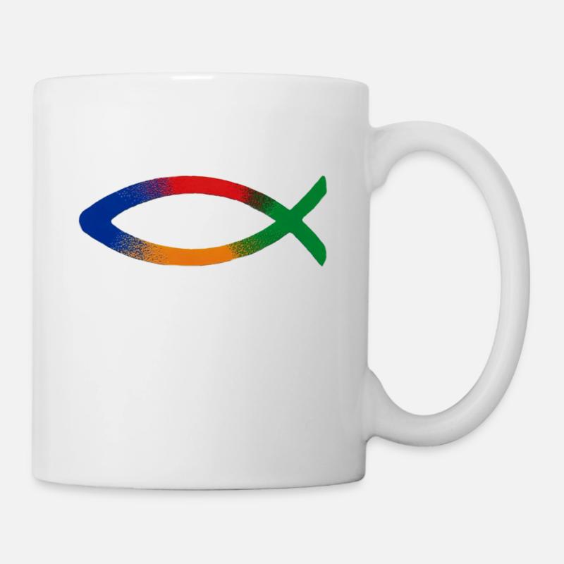 fisch - Tasse - Weiß
