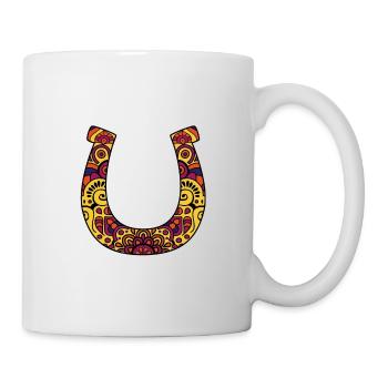 Huffero, Hufeisen Nr: 024 - Tasse - Weiß - Rechts