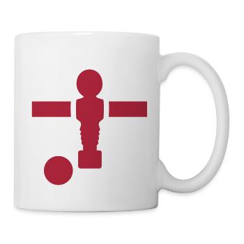 Tischkicker - Tasse - Weiß - Rechts
