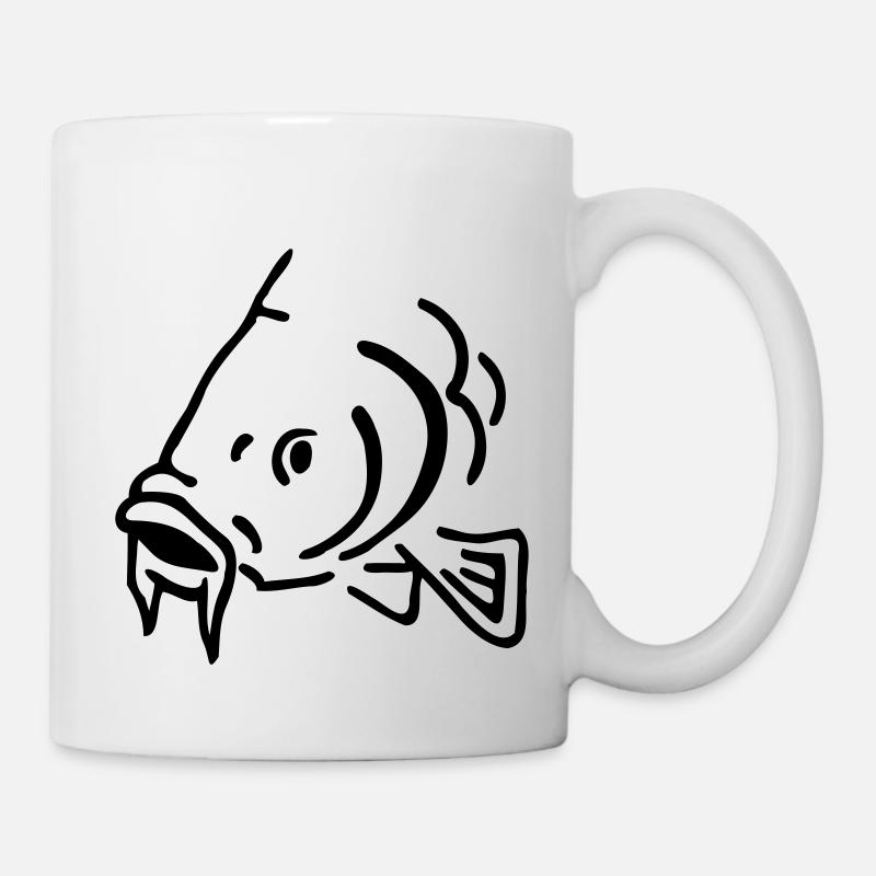 Poisson - Mug blanc - blanc