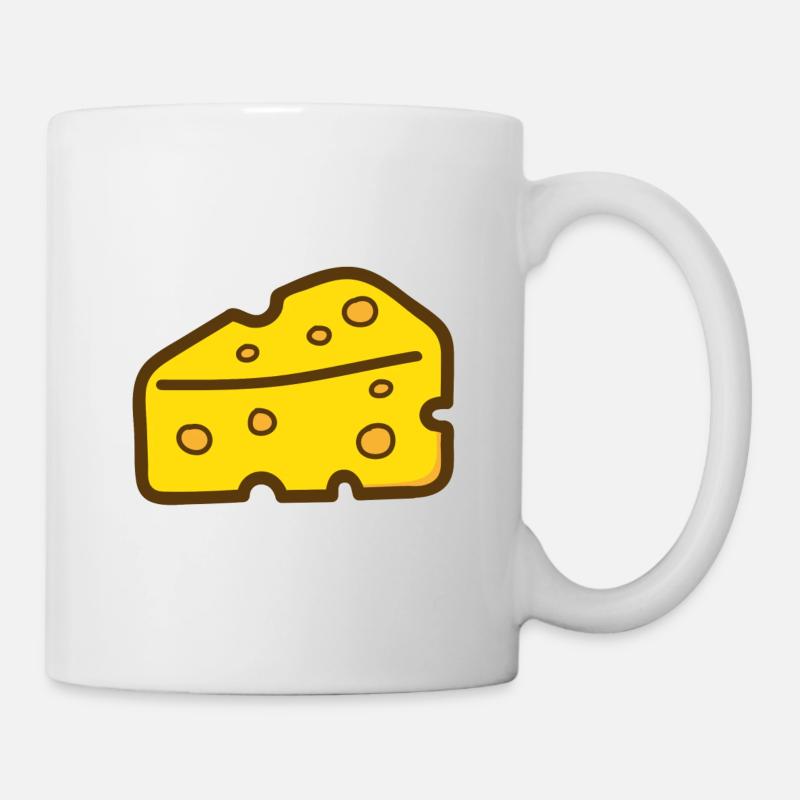 Alles Käse oder Cheese - Tasse - Weiß