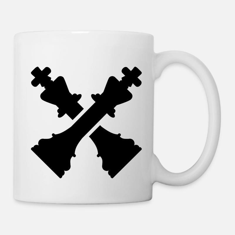 Échecs - Mug blanc - blanc