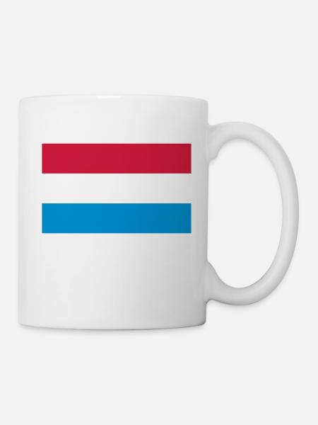 Luxembourg Flag Gift Idea - Mug - white