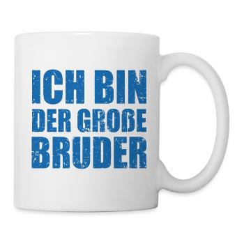 Je suis le grand frère - Mug blanc - blanc - Droite