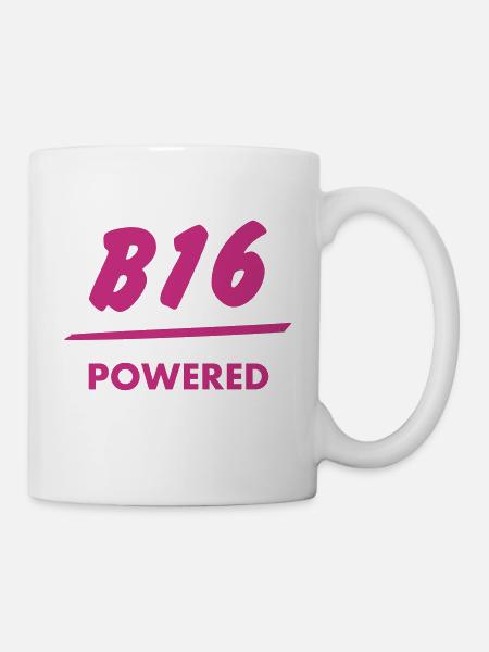 JDM T Engine powered B16 | T-shirts JDM - Mug - white