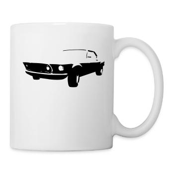 Revved Elegance: Classic Muscle unleashed - Mug - white - Right