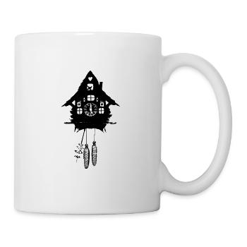 Coucou horloge - Mug blanc - blanc - Droite