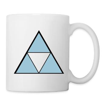 Hipster Triangle - Tasse - Weiß - Rechts