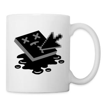 Dead Pixel - Tasse - Weiß - Rechts