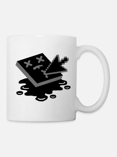 Dead Pixel - Tasse - Weiß