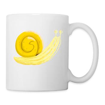 Banana snail - Mug - white - Right