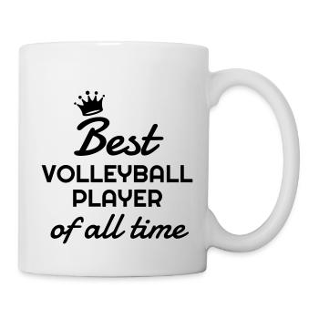 Volleyball - Volley Ball - Volley-Ball - Sport - Mug - white - Right