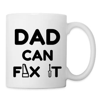 Outil / Réparer / Bricolage / Bricoleur - Mug blanc - blanc - Droite