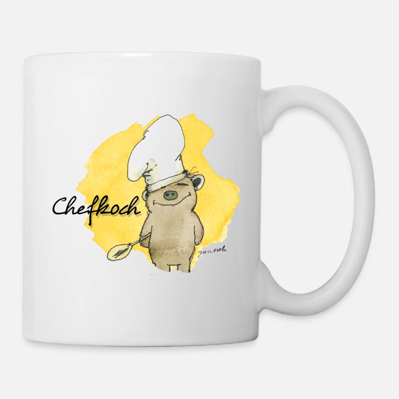 Janosch Chefkoch - Tasse - Weiß