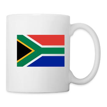 Drapeau sud afrique - Mug blanc - blanc - Droite