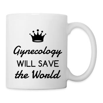 Gynecologist Gynécologue Gynäkologe Médecine - Mug - white - Right