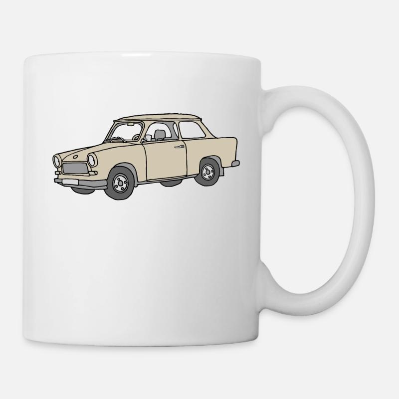 Trabi, Trabant (papyrus) - Mug blanc - blanc