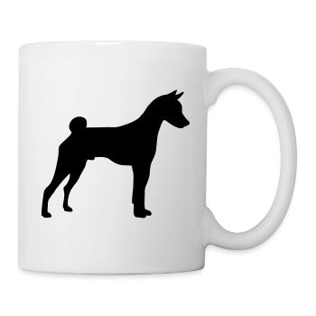 Basenji - Tasse - Weiß - Rechts