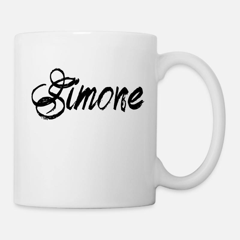 Simone - Mug blanc - blanc